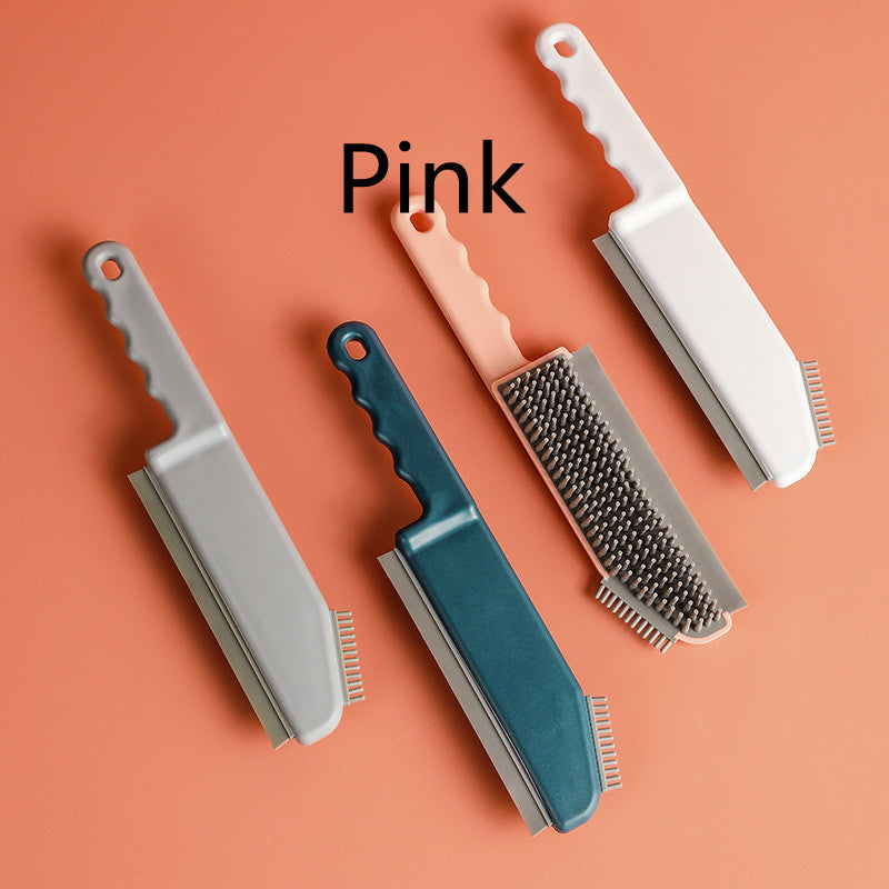 Floor-to-ceiling Window Silicone Multifunctional Cleaning Brush Crevice Brush Scraper Brush