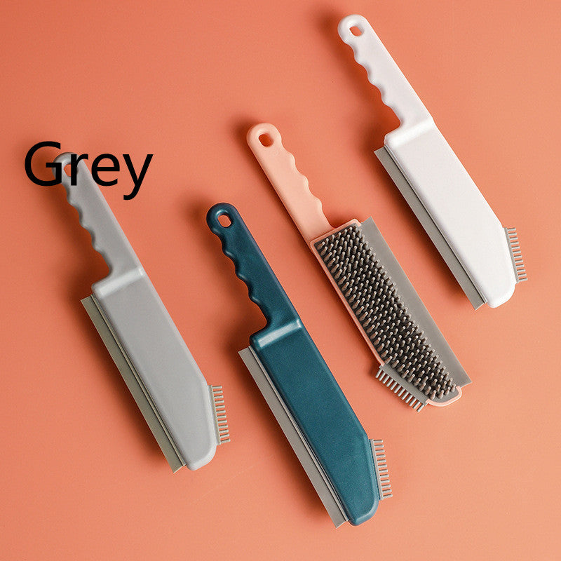 Floor-to-ceiling Window Silicone Multifunctional Cleaning Brush Crevice Brush Scraper Brush