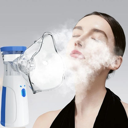 Portable Mesh Nebulizer – Ultra-Quiet Fast Relief for Asthma & Breathing