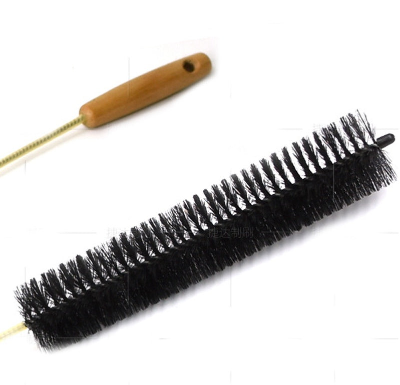 1pcs Refrigerator Condenser Coll Cleaning Brush Clothes Dryer Lint Vent Trap Cleaner Brush Foldable Washing Machine Home Brush