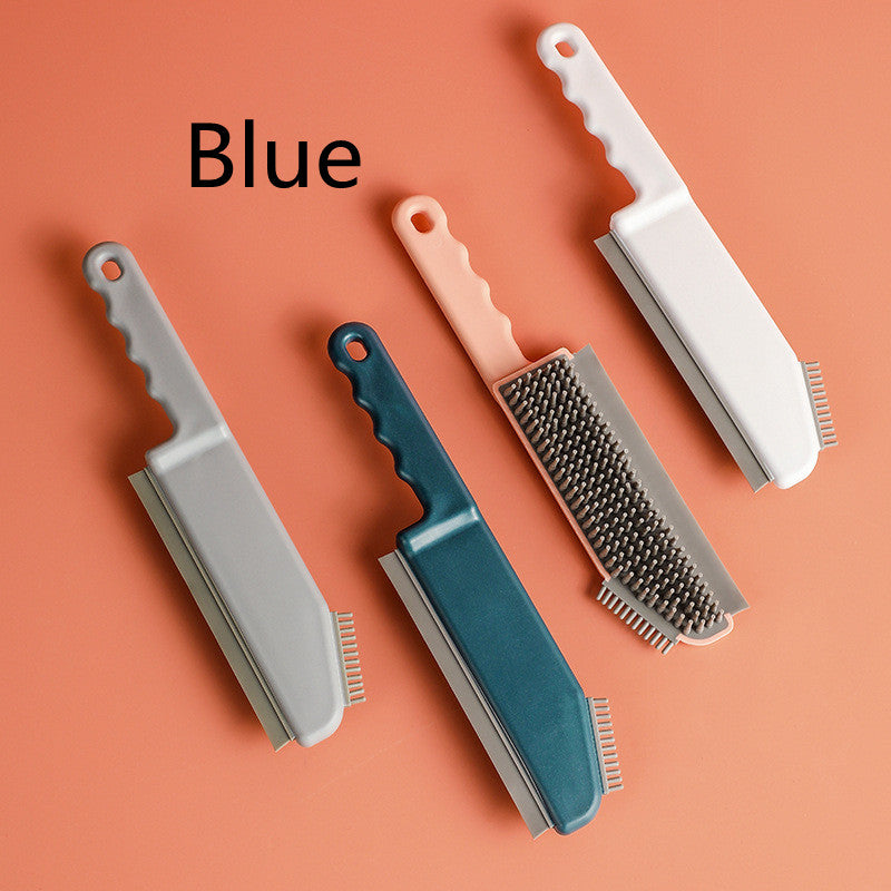 Floor-to-ceiling Window Silicone Multifunctional Cleaning Brush Crevice Brush Scraper Brush