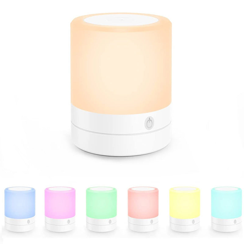 Seven-color Ambience Light Touch Charging Outdoor LED Camping Lamp