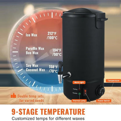 Boiled Water Bucket Wax Melting Machine Paraffin Wax Machine