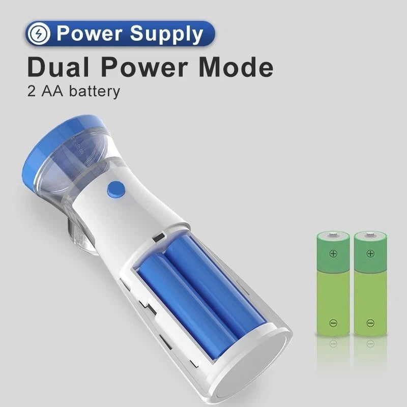 Portable Mesh Nebulizer – Ultra-Quiet Fast Relief for Asthma & Breathing