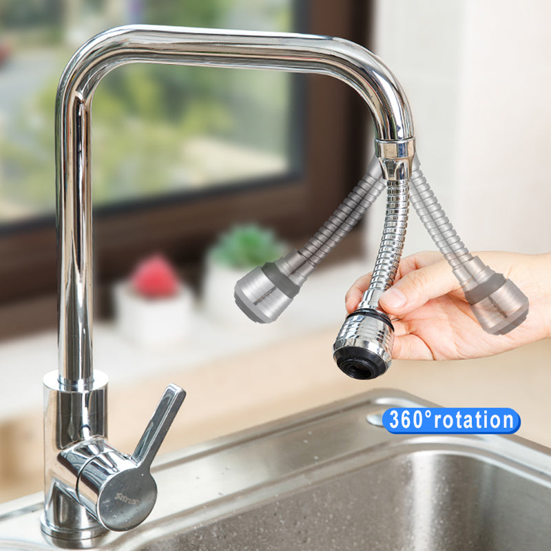 Kitchen Water Filter Gadgets 2 Modes 360 Rotatable Bubbler High Pressure Faucet Extender Water Saving Bathroom Kitchen Accessories Supplies