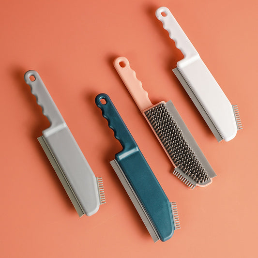 Floor-to-ceiling Window Silicone Multifunctional Cleaning Brush Crevice Brush Scraper Brush