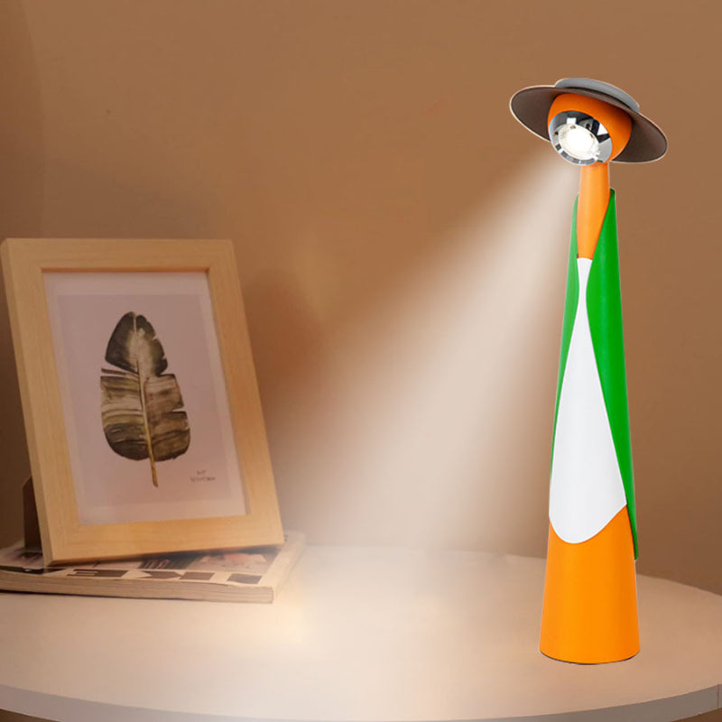 Creative Table Stand Chic Lightweight Night Premium Desktop Decor Rechargeable Ambiance Lighting Bedside Lamp