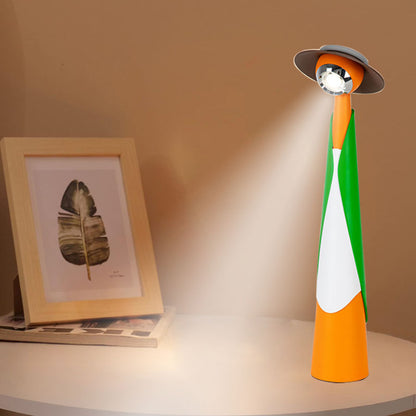 Creative Table Stand Chic Lightweight Night Premium Desktop Decor Rechargeable Ambiance Lighting Bedside Lamp