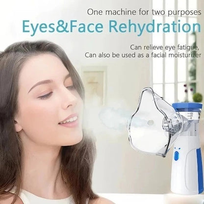 Portable Mesh Nebulizer – Ultra-Quiet Fast Relief for Asthma & Breathing