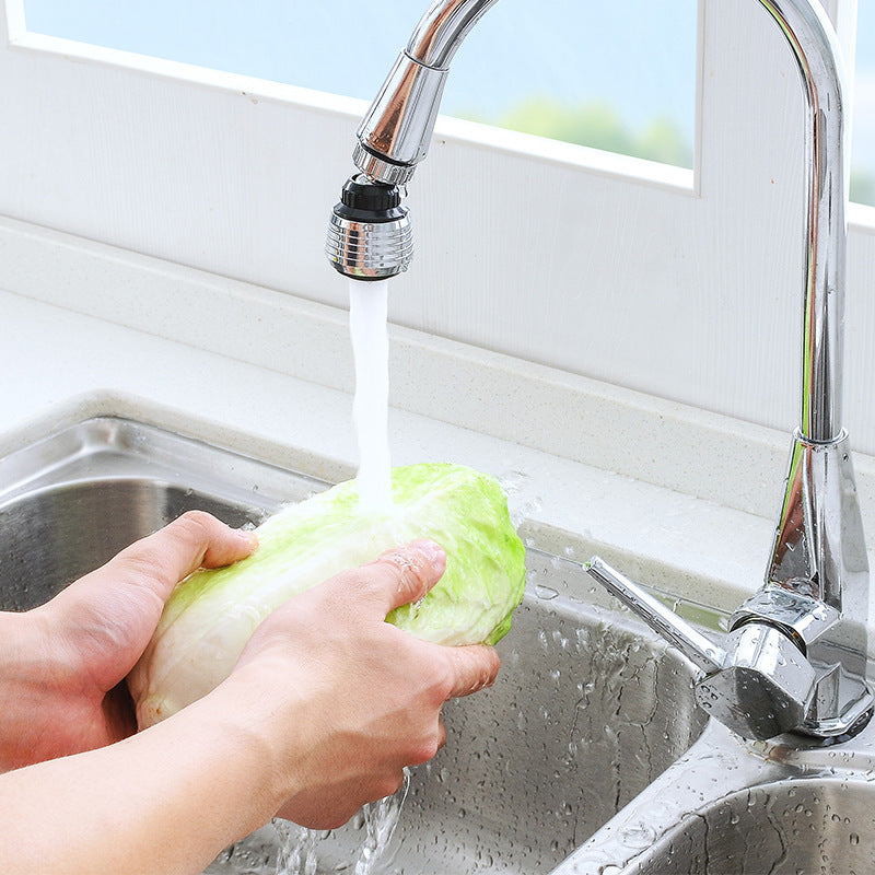 Kitchen Water Filter Gadgets 2 Modes 360 Rotatable Bubbler High Pressure Faucet Extender Water Saving Bathroom Kitchen Accessories Supplies