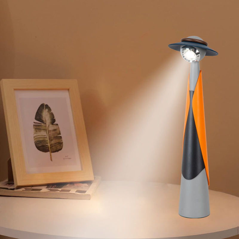 Creative Table Stand Chic Lightweight Night Premium Desktop Decor Rechargeable Ambiance Lighting Bedside Lamp