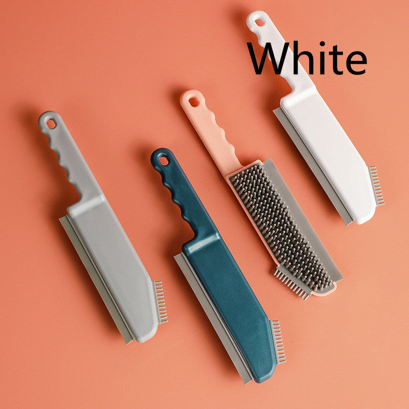 Floor-to-ceiling Window Silicone Multifunctional Cleaning Brush Crevice Brush Scraper Brush